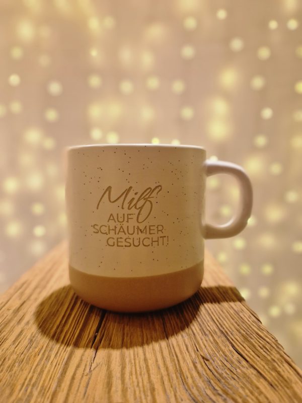 Tasse "MILF Aufschäumer gesucht!"