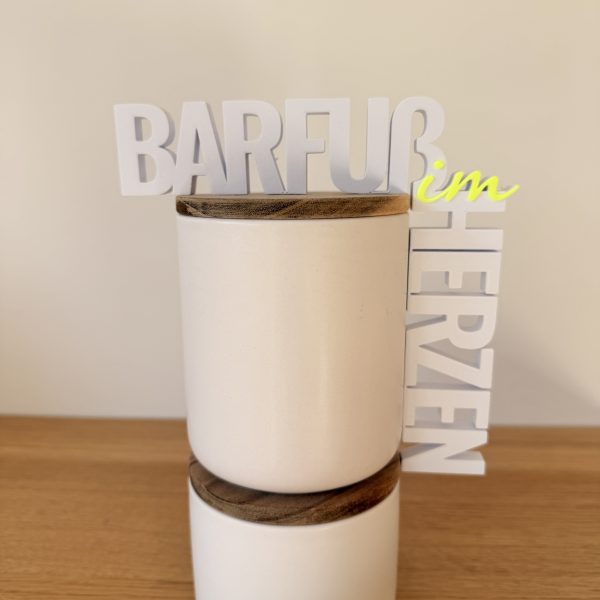 3D-Datei Eckenglück "Barfuß im Herzen"
