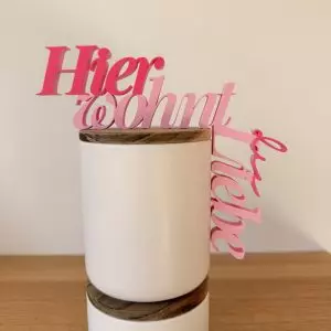 3D-Datei Eckenglück "Hier wohnt die Liebe"