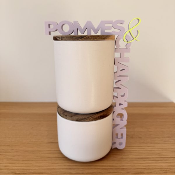 3D-Datei Eckenglück "Pommes & Champagner"