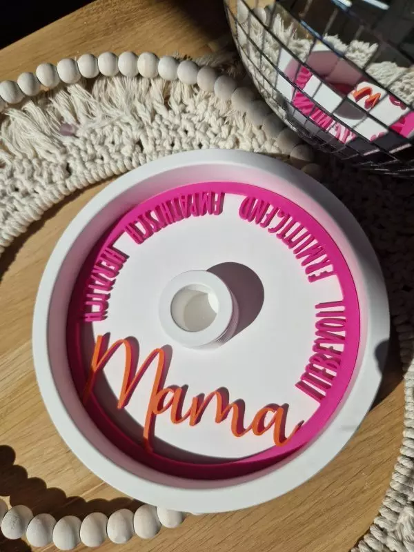 3D Datei - Einleger für Kerzenständer „Mama" (Ø 150mm)