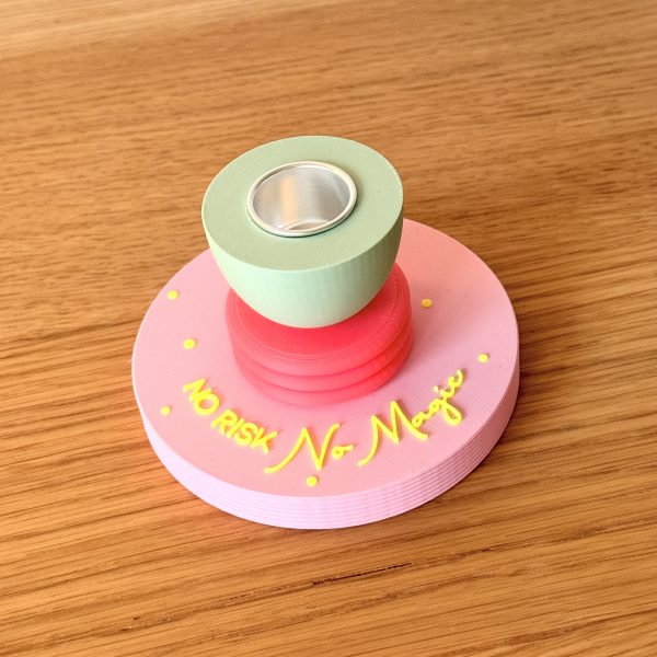 3D-Datei Statement Mixies "No Risk No Magic"