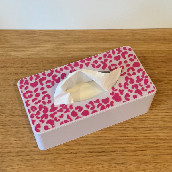 3D-Datei Taschentücherbox "It's Leo Baby"