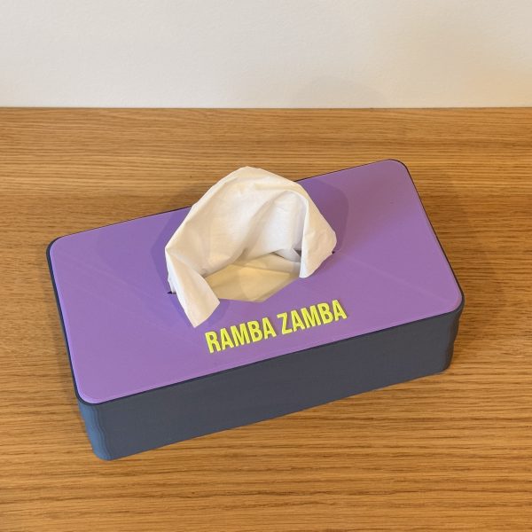 3D-Datei Taschentücherbox "Ramba Zamba"