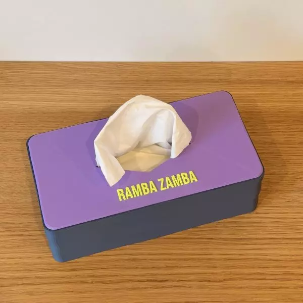 3D-Datei Taschentücherbox "Ramba Zamba"