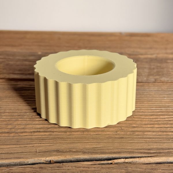 3D-Datei Mixies LED-Teelicht-Erweiterung – "Rounded Gear"
