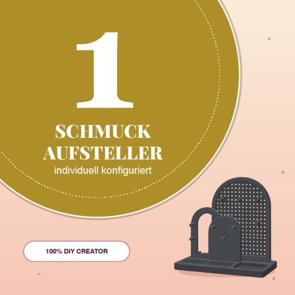 Schmuckaufsteller-Konfigurator – 1 Credit