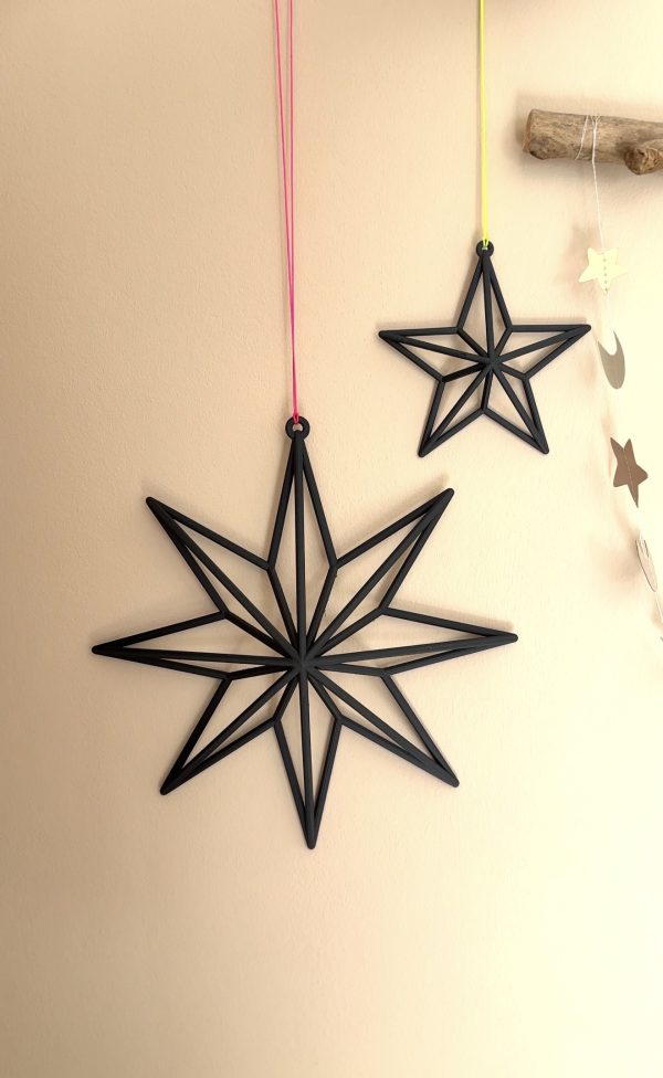 3D-Datei Weihnachtssterne – 6 Designs