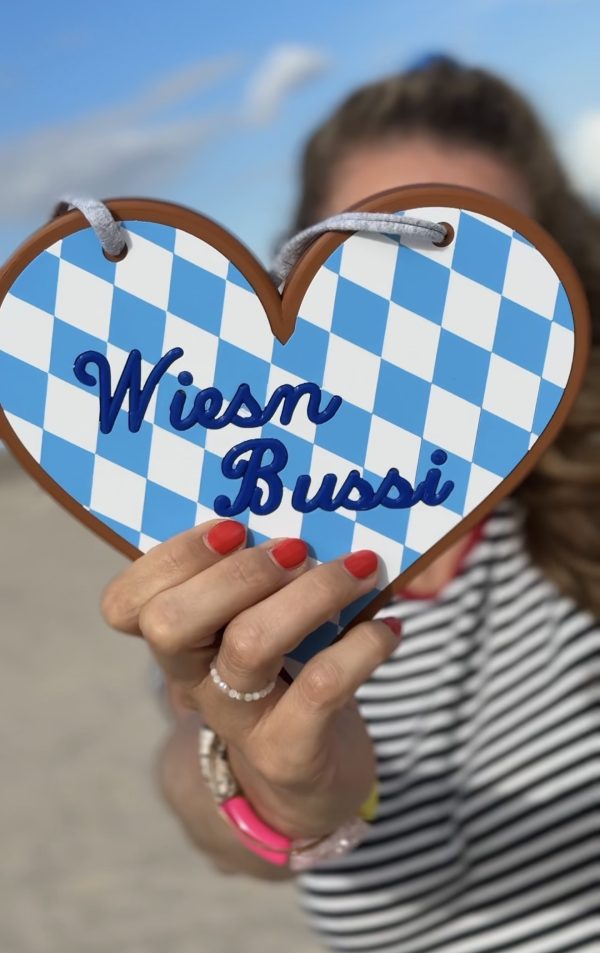 3D-Datei Lebkuchen „Wiesn Bussi“