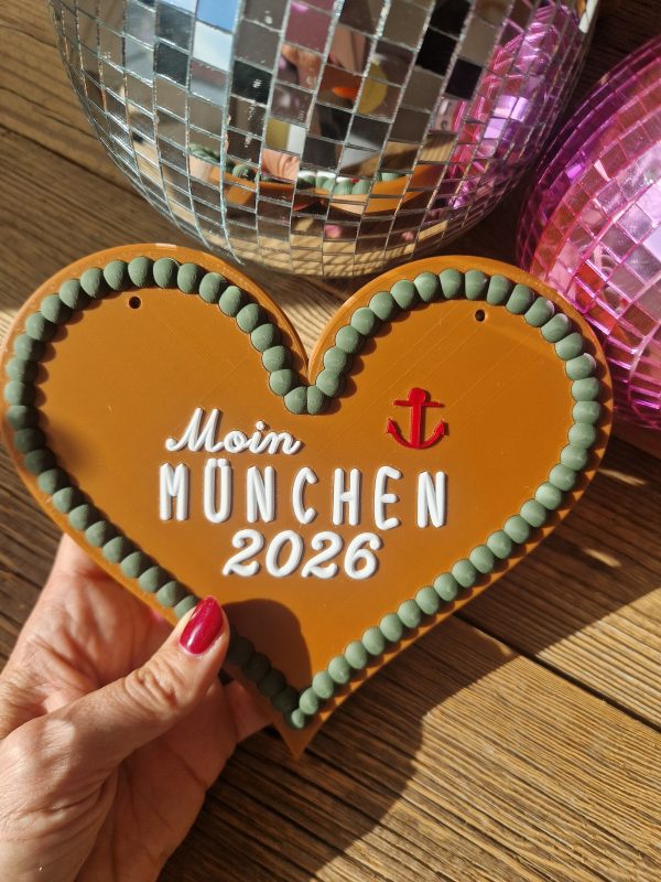 3D-Datei Lebkuchen „Moin München“